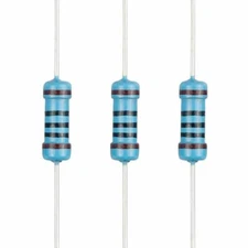 10pcs 100 ohm 1/4 Watts Metal Film Resistors 1% Tolerance  Shipped  USA