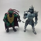 Vintage 2002 & 2004 Playmates Teenage Mutant Ninja Turtles TMNT Lot Of 2