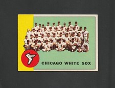 1963 Topps Chicago White Sox Team Card #288 ~~ Nice Card