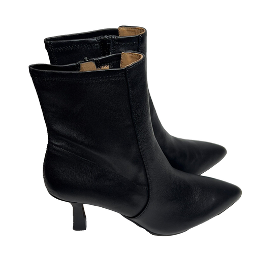 Madewell $228 The Justine Ankle Boot in Black Size 8 NO281 - Picture 5 of 11