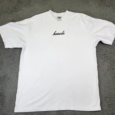 Husole T-Shirt "The Vision is Clear" Graphic Print Short Sleeve XL Top