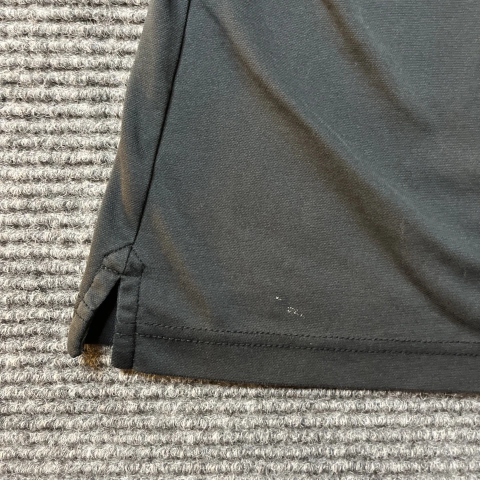 Camisa de golfe Ping feminina tamanho 6 cinza carvão colarinho de botão manga curta pulôver - Imagem 2 de 4