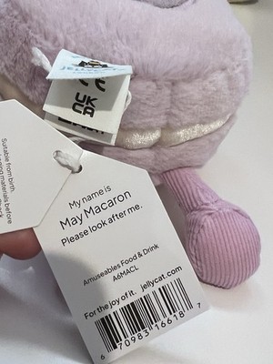 AUTHENTIC NWT Jellycat Amuseables Macaron Bundle- Mona, Mia, Max
