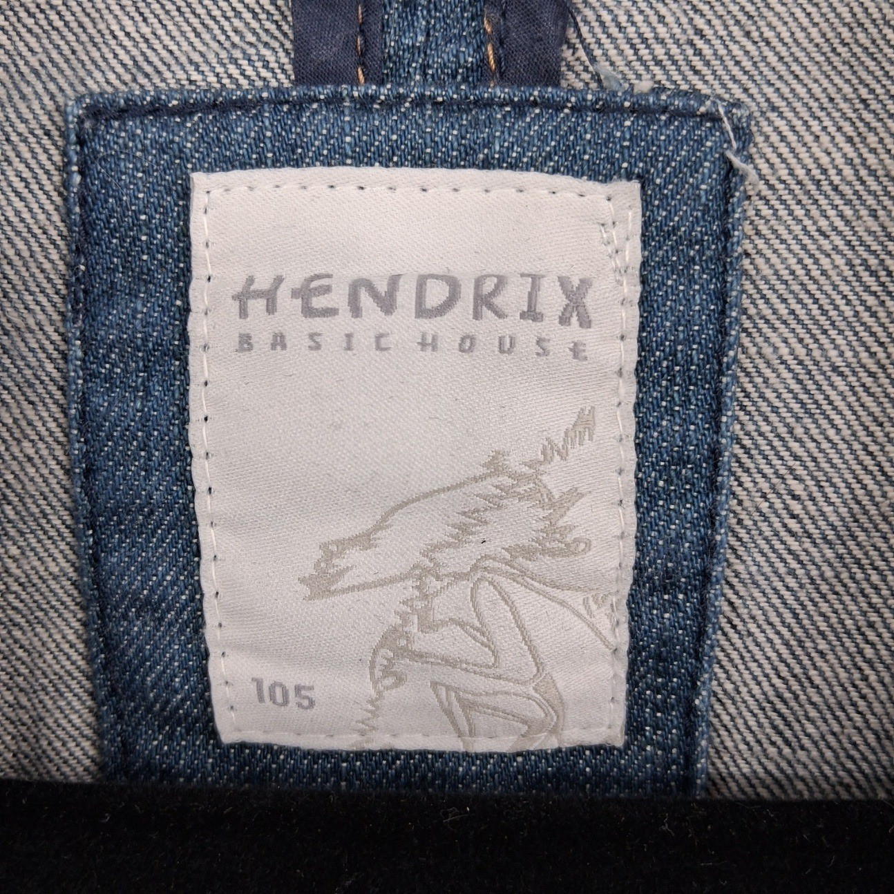 Hendrix By Basic House Denim LS Jacket 105cm Unis… - image 4
