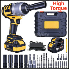 Electric Impact Wrench High Torque Cordless Impact Gun 24ah Batteriescharger Electric Impact Wrench High Torque Cordless Impact Gun 24ah Batteriescharger