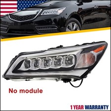 For Acura Mdx 2014 2015 2016 Led Headlight Assembly Driver Left Side Wbulbs