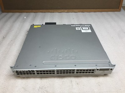 Cisco Catalyst C3850 WS-C3850-48U-S UPoE Gigabit Switch w/ 1x 1100WAC PSU