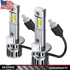Auxito H1 Led Bulbs 6500k Cool White Hilo Beam Plug And Play Halogen Replace Auxito H1 Led Bulbs 6500k Cool White Hilo Beam Plug And Play Halogen Replace