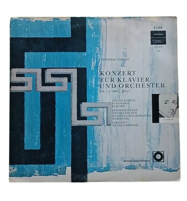 Vinyl LP: Chopin Konzert Nr.1 e Moll,Op.11 Czerny Stefańska/Witold Rowicki|60er