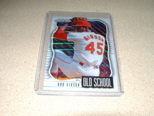 2021 PANINI PRIZM BASEBALL BOB GIBSON OLD SCHOOL WHITE WAVE PRIZM INSERT CARD