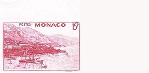 MONACO 1943 PORT non-DENTELE corner  YT#262  MNH  SHIPS