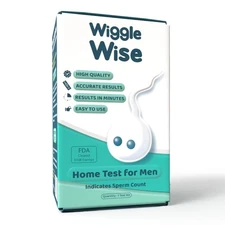 Fertility Test Kit for Men, Sperm Count Home Test, Male Fertility Semen Analysis