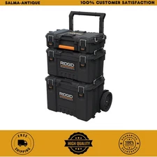 Pro Gear System Gen 2.0 Stackable Rolling Tool Box , 22 in. Heavy Duty Tool Box