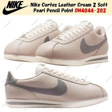 Nike Cortez Leather Cream 2 Soft Pearl Pencil Point DM4044-202 Men's Size