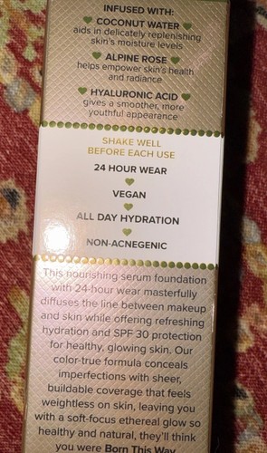 Too Faced SNOW Born This Way Healthy Glow Moisturizing Skin Tint Foundation - Picture 3 of 4
