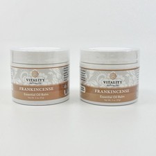 Vitality Extracts FRANKINCENSE Essential Oil Balm 2 Pack 2oz Each NEW SEALED