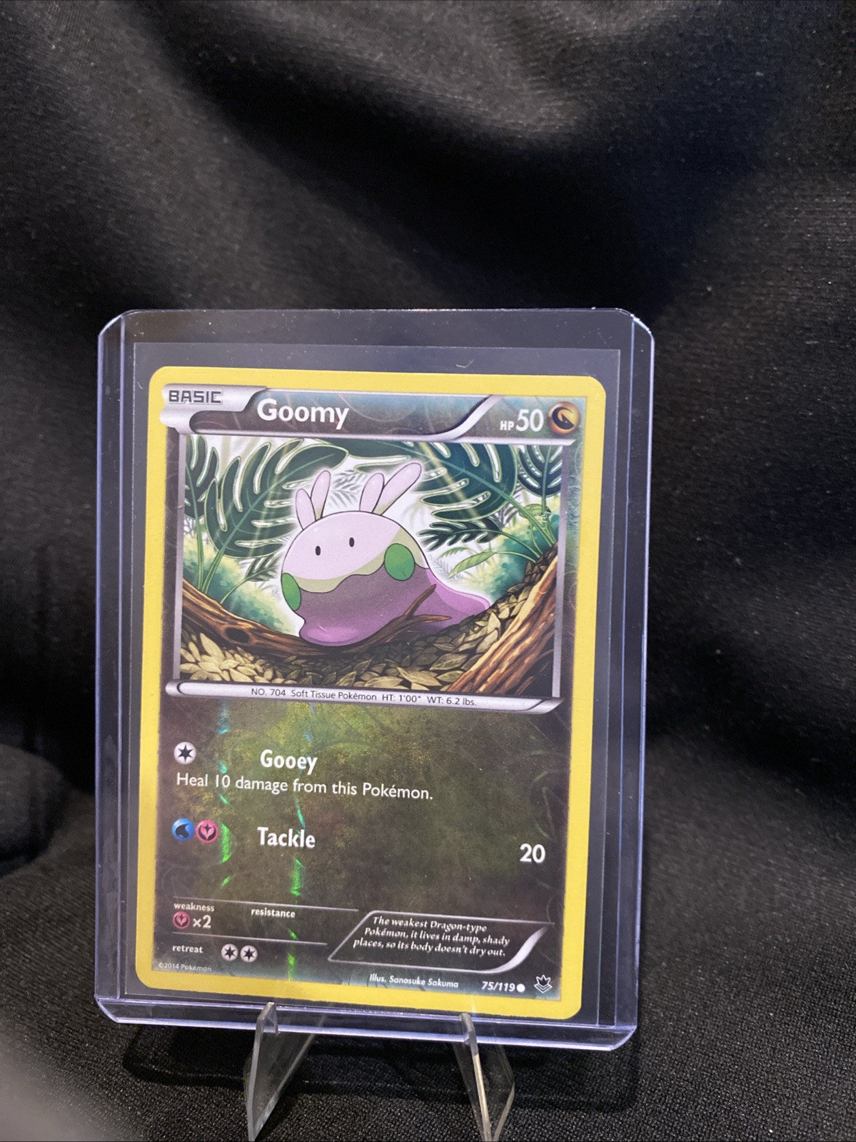 2014 Pokemon, XY Phantom Forces, #75/119 Goomy, Reverse Holo Common