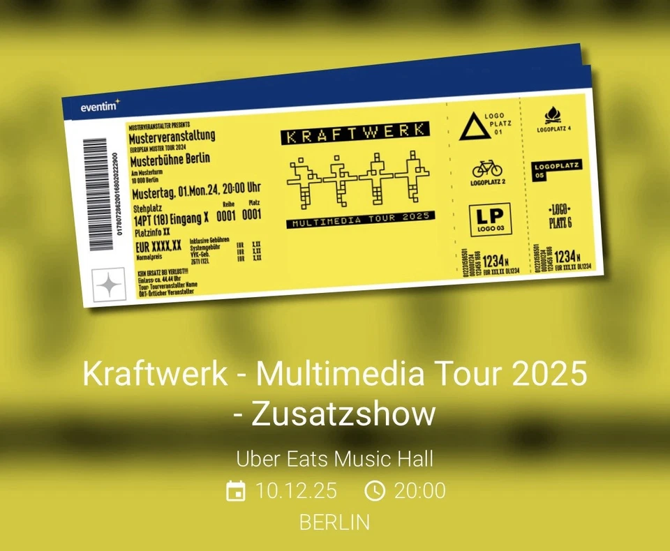 2 Karten (Innenraum) Berlin am 10.12.