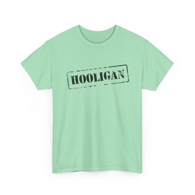Hooligan Stamped Printed T-Shirt FIFA World Cup Soccer Sports Collectible Futbol