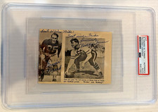 Bruiser Kinard Bulldog Turner Dual Cut Auto PSA DNA Certified NFL HOF Bears