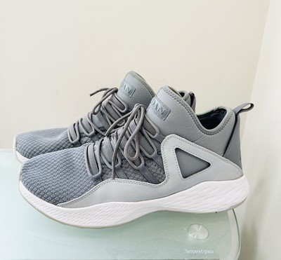 Nike Air Jordan Formula 23 Men's Size 12 Gray & White Sneakers