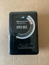 SEIKO KX-20AFXA Hyper-Bass Stereo Radio Cassette Player Tested Powers On