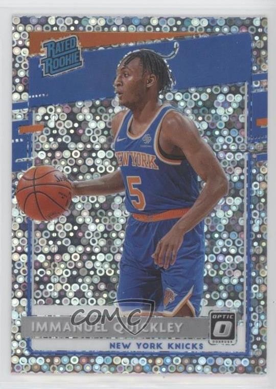 2020 Donruss Optic Rated Fast Break Holo Prizm Immanuel Quickley #175 Rookie RC