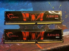 G. SKILL Aegis 16GB (2 x 8GB)  (DDR4-3000) Memory (F4-3000C16D-16GIS)