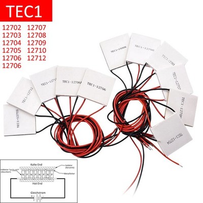 TEC1 12703 - 12712 Peltierelement Modul Peltier Element Kühlen Plate Heizen TEC