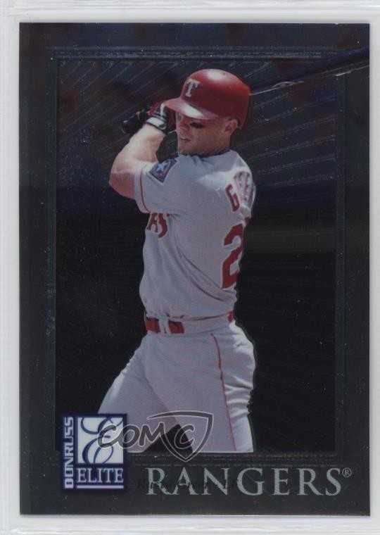 1998 Donruss Collections Donruss Elite Rusty Greer #436 0ot5