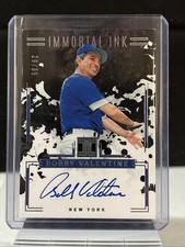 2025 Panini Impeccable - Immortal Ink Bobby Valentine #II-BV /35 (AU)