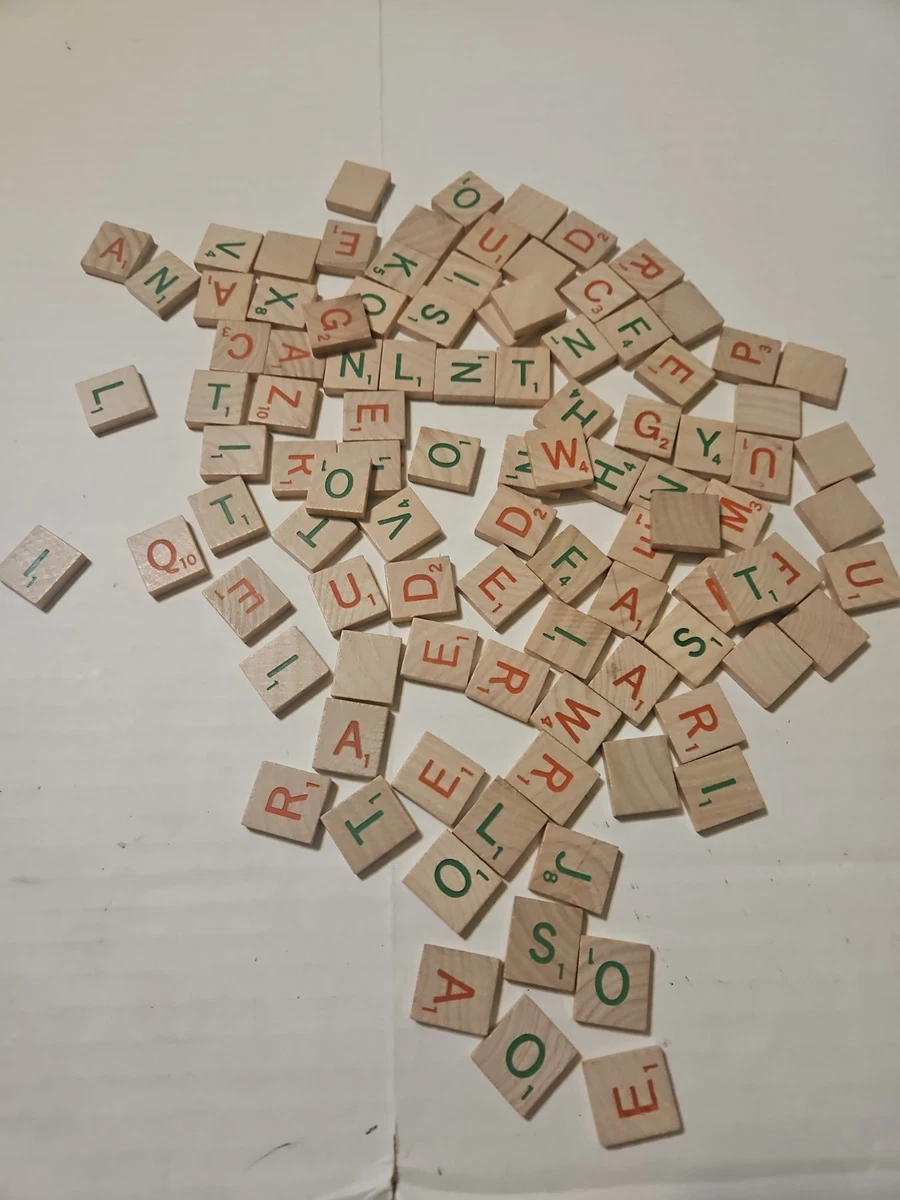 Green Scrabble Game Pieces & Parts for sale | eBay