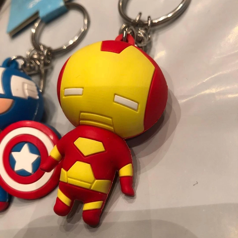 Avengers Schlüsselanhänger Iron Man Captain America - Bild 3 von 4