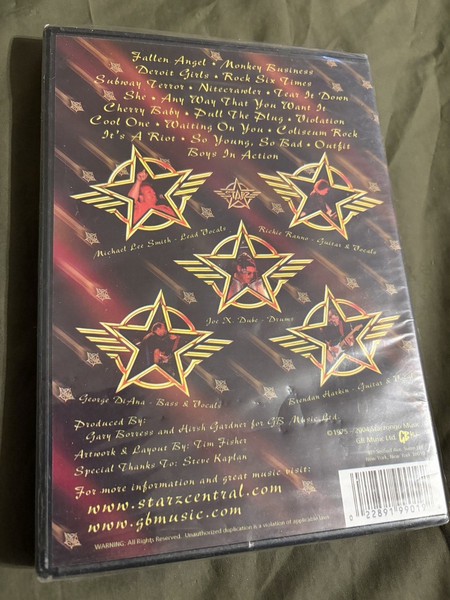 STARZ - Back in Action : Live 2003 (DVD, 2003) *NEW* 22891990192| eBay