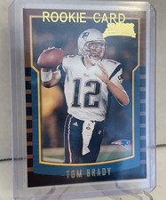 Tom Brady Football Cards, Rookie Card Checklist and Memorabilia Guide 7