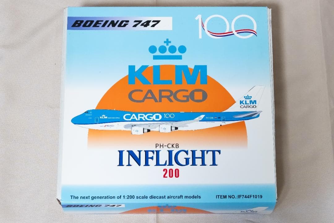 KLMカーゴ Boeing 747-400ERF PH-CKB 1/200 【公式通販】