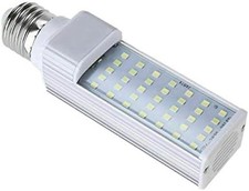 Fishpod White Plant Aquarium 7W Grow Light LED Tank Fish Coral Bulb E27 Lamp