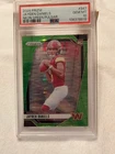 New Listing2024 Prizm Jayden Daniels Neon Green Pulsar RC PSA 10