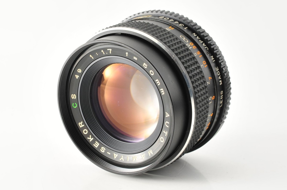Exc+4] Mamiya NC1000S Film Camera Sekor CS 50mm f/1.7 from JAPAN