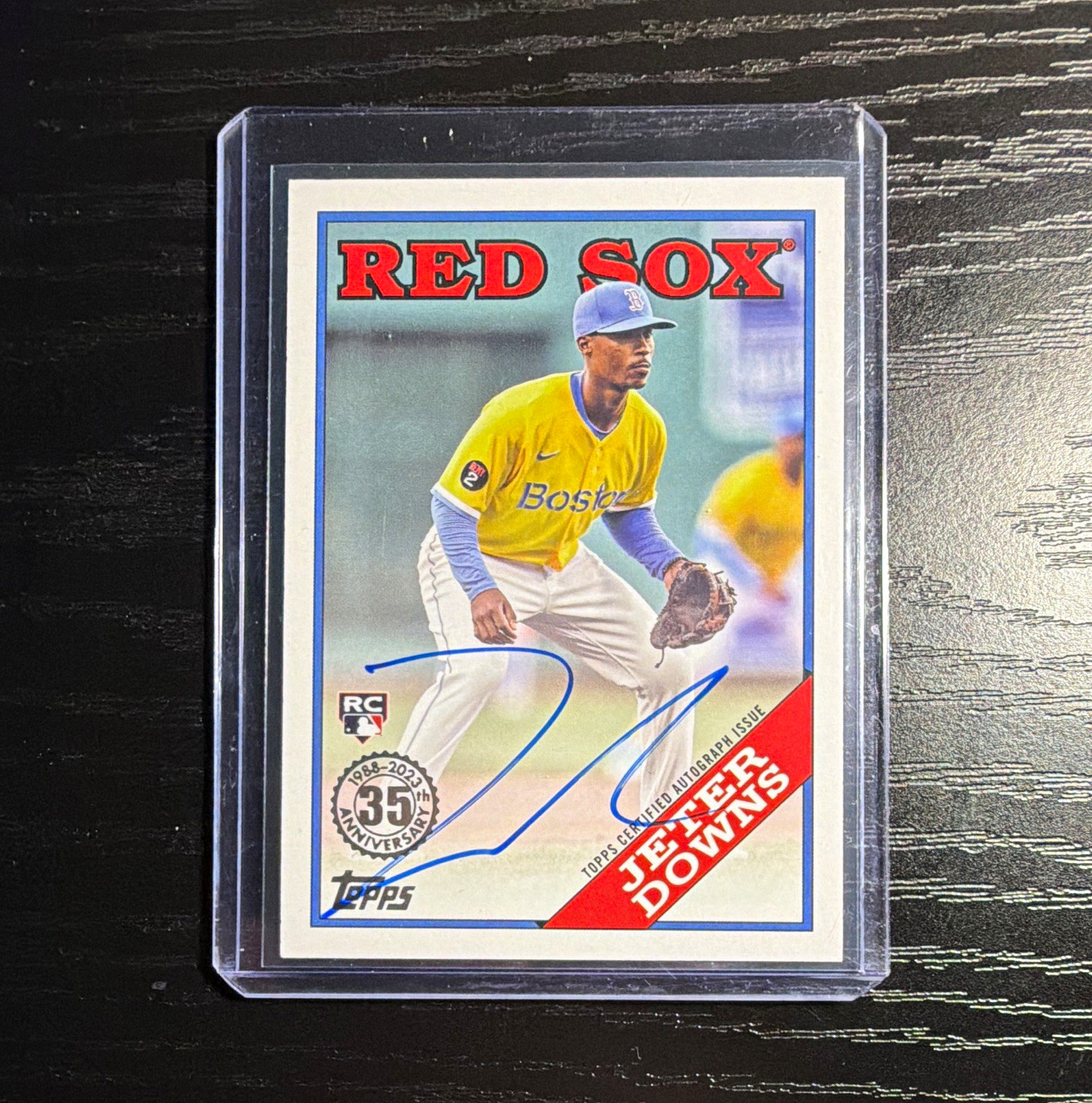 Topps 2023 Update 1988 Topps Baseball Autographs Jeter Downs RC Auto #88BA-JD