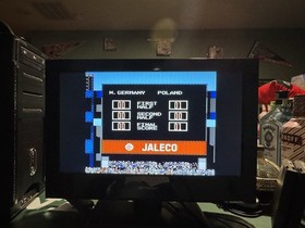 Goal Nintendo NES 1989 Video Game, Tested, Working Manual And Sleeve