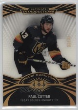 2021-22 Upper Deck Ultimate Collection Introductions Black 23/25 Paul Cotter 1yj