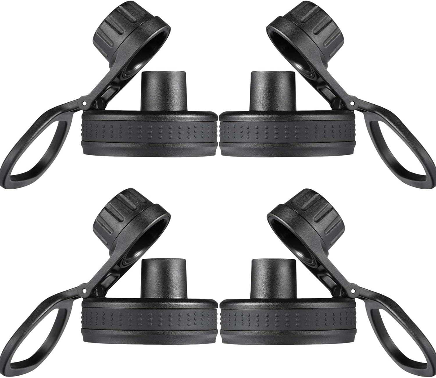 4 Pack Water Bottle Lid Replacement - Spout Lid for Tal Ranger Pro and Manna Wat