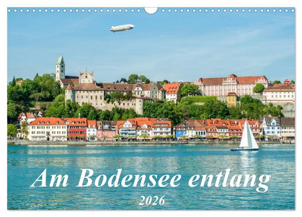 Am Bodensee Entlang (Wandkalender 2026 Din A3 Quer), Calvendo Monatskalender-image