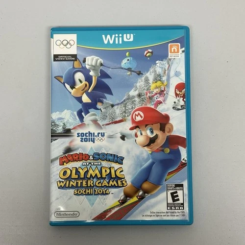 Mario & Sonic at the Sochi 2014 Olympic Winter Games (Nintendo Wii U, 2013) CIB