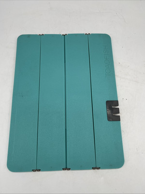 TOADFISH Stowaway Folding Cutting Board w/ Knife Sharpener 12'' x 16''