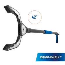 Unger Rugged Reacher Heavy Duty Grabber Tool for Outside Clean-up, 42.5"