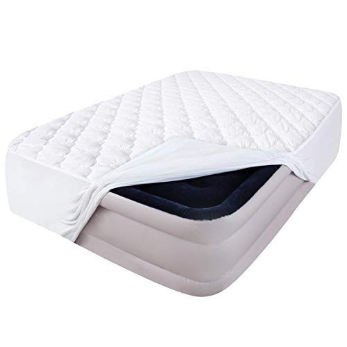 Twin Quilted Pillow Top Mattress Pad Cover
