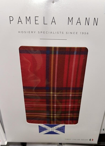 8 Styles Tights Of Scottish Tartan  Argyle Print Tight Available  Made In Italy - Picture 3 of 9