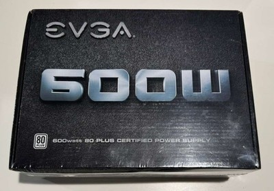 New & Sealed EVGA 600W 80 Plus Certified Power Supply